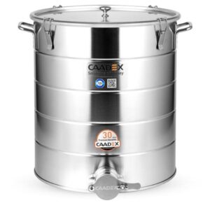 Abfüllbehälter für Honig aus Edelstahl 50kg