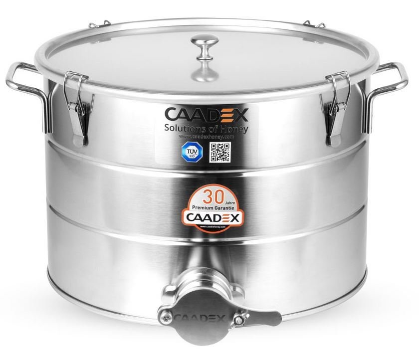 Abfüllbehälter für Honig aus Edelstahl (28kg)
